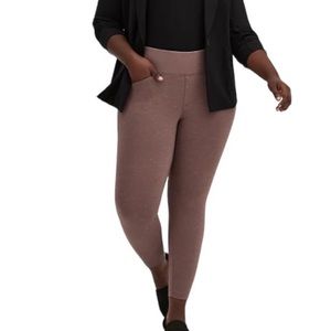 Torrid Pixie Pant Purple Heather Leggings Jeggings Skinny | Women’s 1X R